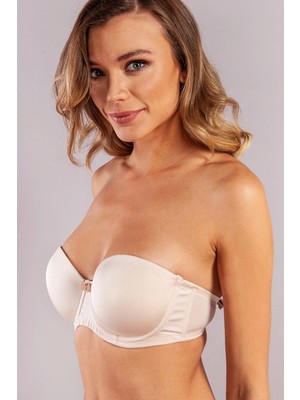 Golshan Gabrıella Balconette Foam Cup Bra, Konforlu ve Şık Sütyen, Strapless