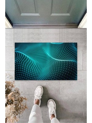 Dijital Baskı Turkuaz Dijital Paspas K-3136