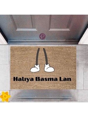 Kapı Önü Paspası Dekoratif Dijital Baskı Halıya Basma Lan P-2383