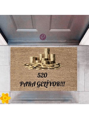 Kapı Önü Paspası Dekoratif Dijital Baskı 520 Para P-2480