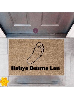 Kapı Önü Paspası Dekoratif Dijital Baskı Halıya Basma Lan P-2382
