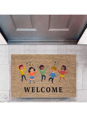 Kapı Önü Paspası Dekoratif Dijital Baskı ÇOCUKLARP-2721