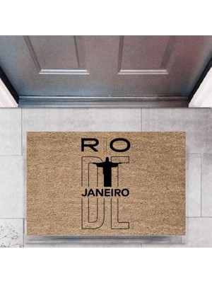 Kapı Önü Paspası Dekoratif Dijital Baskı ŞEHIRLERP-2744