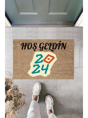 Kapı Önü Paspası Yeni Yıl Konsepti Dijital Baskı PY-175111133