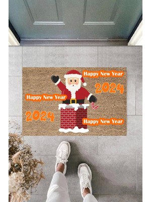 Kapı Önü Paspası Yeni Yıl Konsepti Dijital Baskı PY-175111125