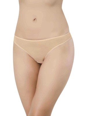 9 Adet Süper Eko Set Likralı Kadın Slip Külot Siyah Ten Beyaz