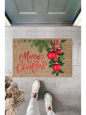 Kapı Önü Paspası Yeni Yıl Konsepti Dijital Baskı PY-175111244