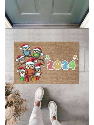 Kapı Önü Paspası Yeni Yıl Konsepti Dijital Baskı PY-175111237