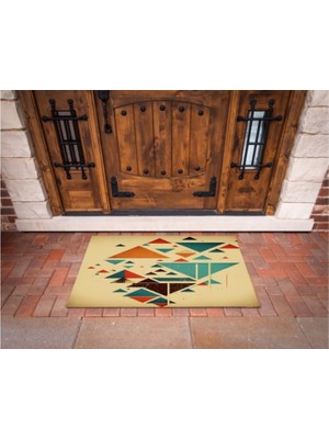 3D Baskı Özel Tasarım   Geometrik Dış Mekan Paspas 119