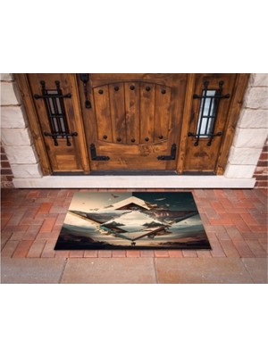 3D Baskı Özel Tasarım   Geometrik Dış Mekan Paspas 109