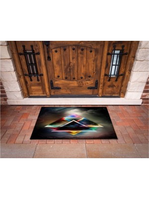 3D Baskı Özel Tasarım   Geometrik Dış Mekan Paspas 114