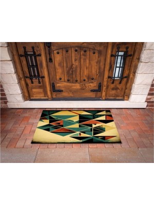 3D Baskı Özel Tasarım   Geometrik Dış Mekan Paspas 77