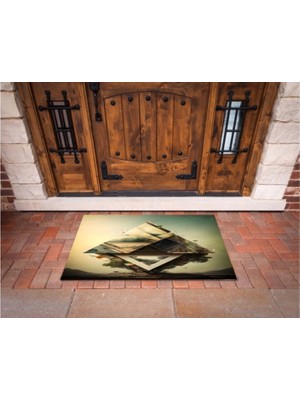 3D Baskı Özel Tasarım   Geometrik Dış Mekan Paspas 79