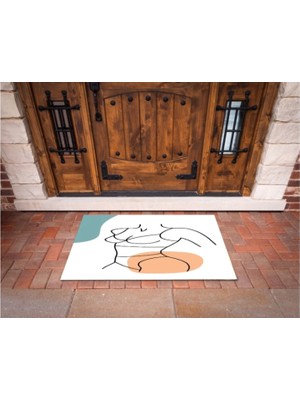 3D Baskı Özel Tasarım   Geometrik Dış Mekan Paspas 163