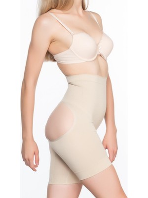 Ten   Popo Açık Masajlı Boxer Korse