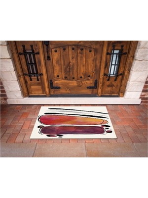 3D Baskı Özel Tasarım   Geometrik Dış Mekan Paspas 244