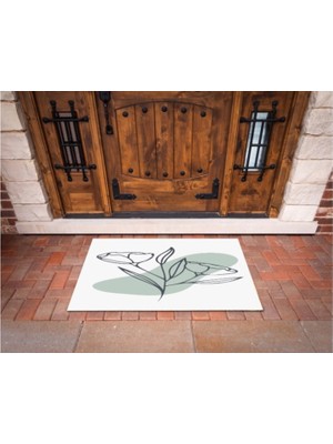 3D Baskı Özel Tasarım   Geometrik Dış Mekan Paspas 220