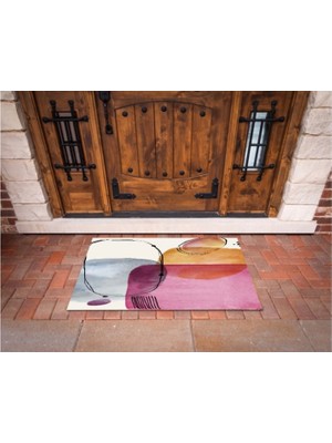 3D Baskı Özel Tasarım   Geometrik Dış Mekan Paspas 246