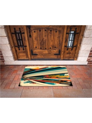 3D Baskı Özel Tasarım   Geometrik Dış Mekan Paspas 4