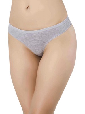 9 Adet Süper Eko Set Likralı Kadın Slip Külot Pudra Gri Mavi