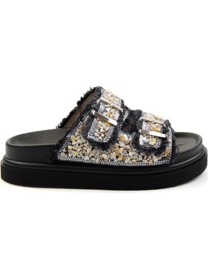 Siyah  Kadın Terlik K04429320387