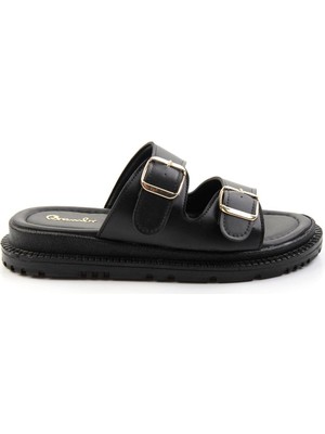 Siyah  Kadın Terlik K04875040209