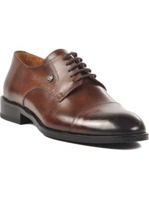 Pierre Cardin 114006 M Kahverengi Hakiki Deri Erkek Klasik Ayakkabı