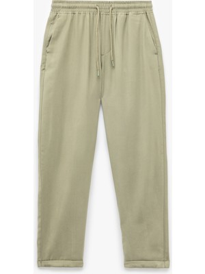 Koton Viskon Cep Detaylı Rayon Tapered Beli Bağcıklı Eşofman Pantolon