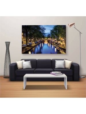 Marsilyan- Dekoratif Baskı Özel Tasarım Dikdödrtgen Kanvas Tablo 796