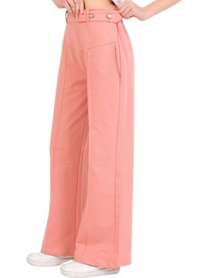 Contalı Kemerli Kız Pantolon