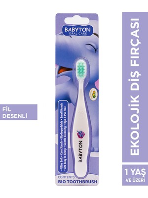 Babyton Ekolojik Diş Fırçası Fil