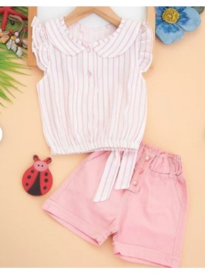 Kız Çocuk Bebe Yakalı Takım 2-5 Yaş