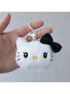 Sevimli Sanrio Hello Kitty Peluş Anahtarlık Çanta Süsü