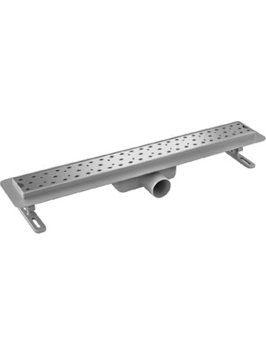 Gama Seramik Uyumlu Yandan Çıkışlı Lineer Süzgeç Duş Kanalı 50 cm