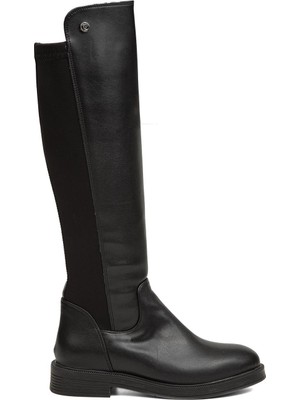 Pierre Cardin® | PC-52066-3076 Siyah Cilt - Kadın Çizme