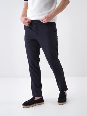 Xint Erkek Lacivert Doğal Akışlı Regular Fit Jogger
