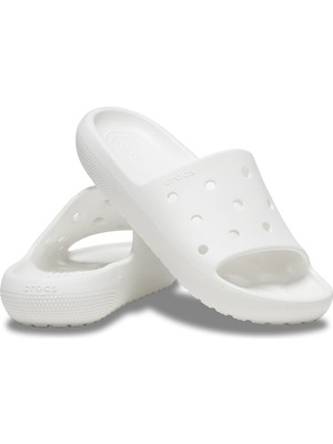 Unisex Classic Slide V2 Terlik - Beyaz