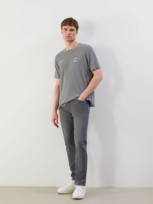 Captiva Regular Fit Likralı Erkek Jean Pantolon 7280