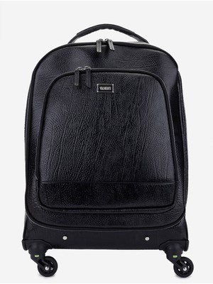 Valmenti Unisex Hakiki Deri Siyah Deri Valiz 147 5085 Valız Y25 Sıyah Dr