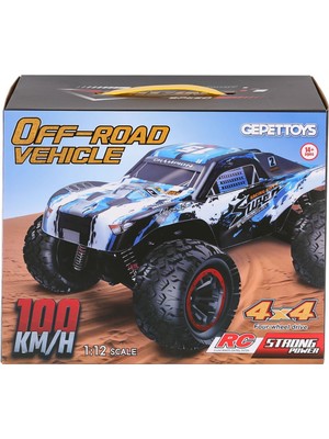 AJ22-19 Kumandalı 1:12 100KM/H Off Road Araba 4x4