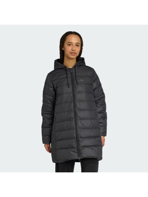 Adidas Sportswear JM4086 Essentials CLIMAWARM 3-Stripes Light Down Hooded Parka