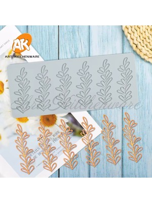 Tuil Silikon Kalıp Yaprak