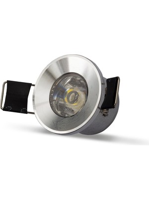 Noas 2W Yıldız Spot Krom Kasa Beyaz Işık