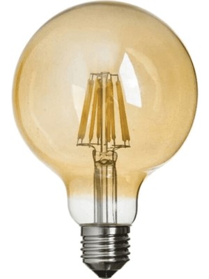 Belirtilmemiş Noas 6W G95 Rustık Ampul AMBER/1800K - E27 10ADET