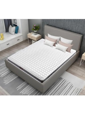 Royalyat Visco Ortopedik Yatak Koruyucu Yatak Pedi & Yatak Şiltesi Lastikli 5 cm