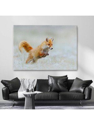 Marsilyan- Tilki Dekoratif Kanvas Tablo 1165