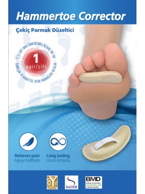 04 Kifidis Deri Kaplı Çekiç Parmak Düzeltici Std-L