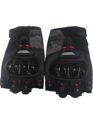 Ones Agaın Parmaksız Eldiven MG07D Siyah