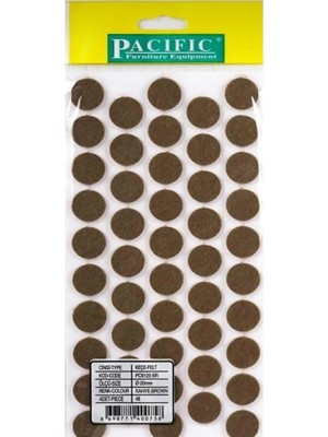 Hamadex 20 mm Yapışkanlı Keçe 48’li Paket | Küçük Mobilya Ayağı Koruyucu – Masa, Sandalye, Sehpa, Zemin Koruma, Gürültü ve Kaydırmaz Keçe