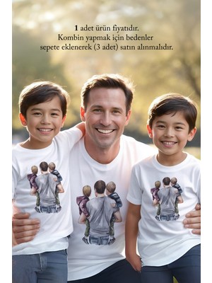 Babalar Günü Unisex Babaya Hediye T-Shirt/tişört - Tüm Yaş Grupları